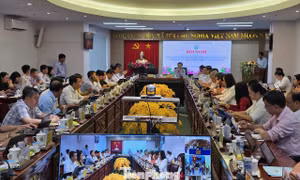 Lãnh đạo xã, phường kiến nghị hạn chế họp trực tiếp