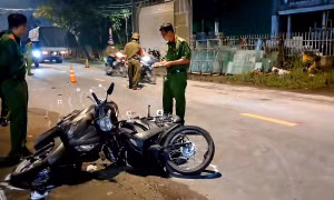 Tai nạn liên hoàn ở Đồng Tháp, người đi xe máy tử vong