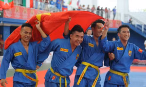 Việt Nam tiếp tục giữ ngôi đầu Giải Vô địch Vovinam Thế giới