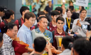 U23 Việt Nam về cùng chiến thắng, về với yêu thương