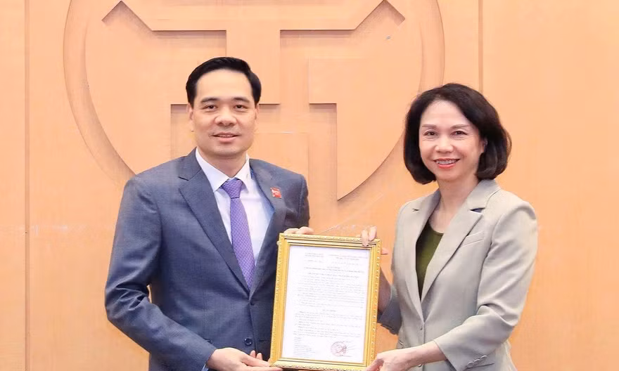 Giám đốc Bệnh viện Đa khoa Xanh Pôn được bổ nhiệm làm Phó Giám đốc Sở Y tế Hà Nội