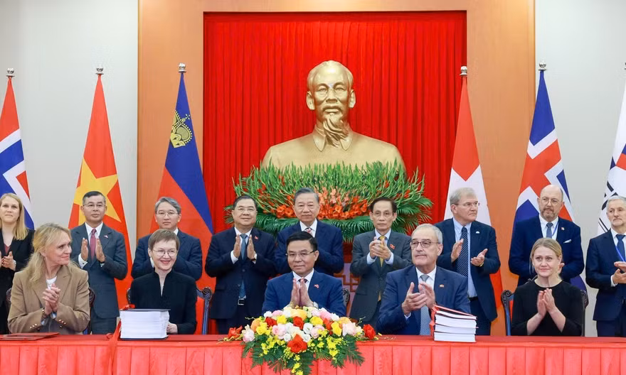 Việt Nam - EFTA chính thức ký Hiệp định thương mại tự do 