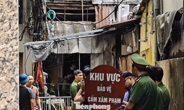 Danh tính 5 người tử vong trong vụ cháy nhà ở Hà Nội