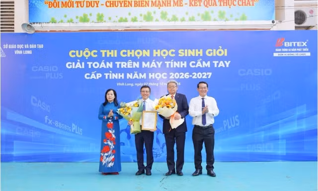Vĩnh Long lan tỏa tinh thần học đi đôi với hành qua cuộc thi giải toán trên máy tính cầm tay