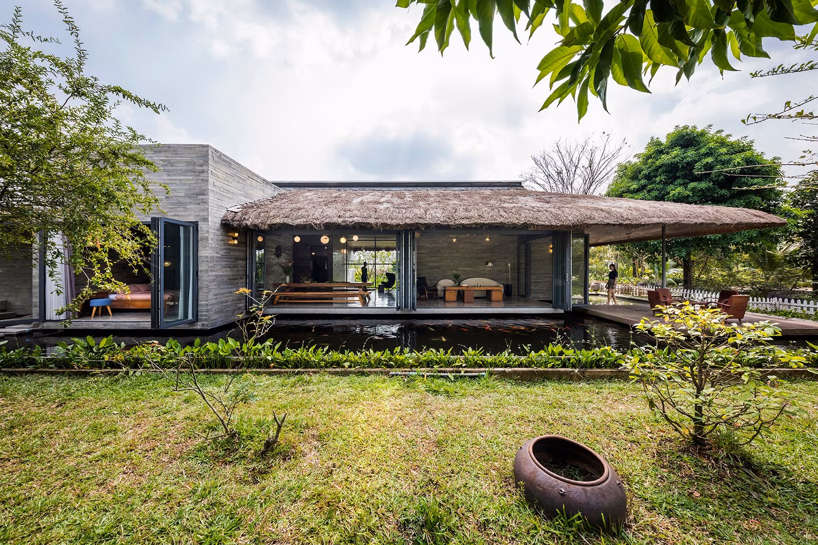 Nhà vườn mái tranh dành cho những ngày 'trốn phố'