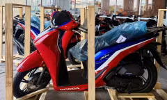 Honda SH150i bản giới hạn HRC về đại lý, giá từ 250 triệu đồng