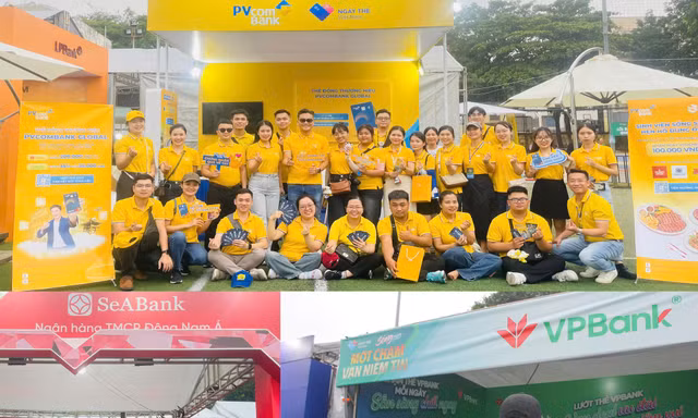 Quà ngập tay, ưu đãi ngập tràn từ PVcomBank, SeABank và VPBank tại Ngày Thẻ Việt Nam 2025