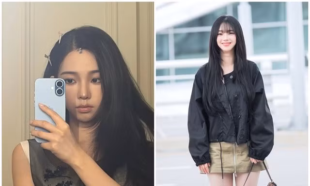 Vẻ vừa ngây thơ vừa sành điệu của Karina (aespa) khiến cõi mạng 'dậy sóng'