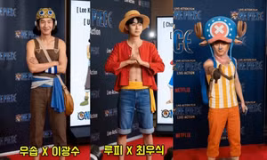 Netizen cho sao Hàn “thử vai” trong One Piece: Lee Kwang Soo quá hài quá hợp