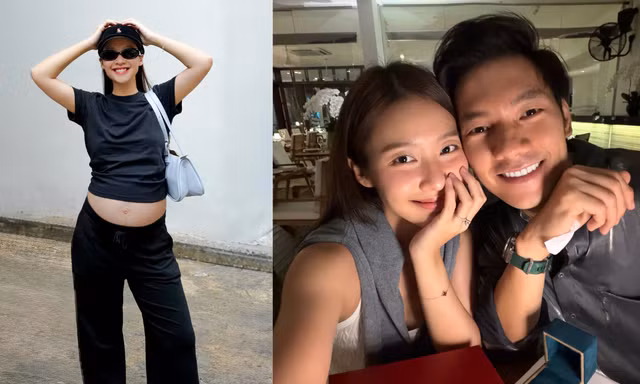 Vừa công khai được Nhan Phúc Vinh cầu hôn, Khả Ngân báo tin vui đang mang bầu, được cả showbiz chúc mừng