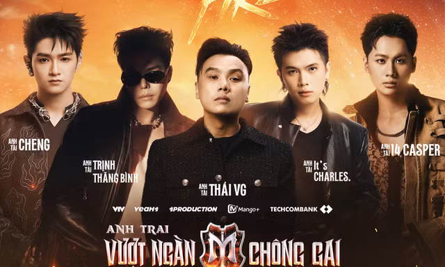 Trịnh Thăng Bình và 'tượng đài rap Việt' Thái VG gây 'chấn động' khi góp mặt trong 'Anh trai vượt ngàn chông gai'
