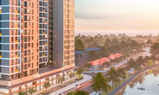 Phối cảnh dự án Rice City Long Châu