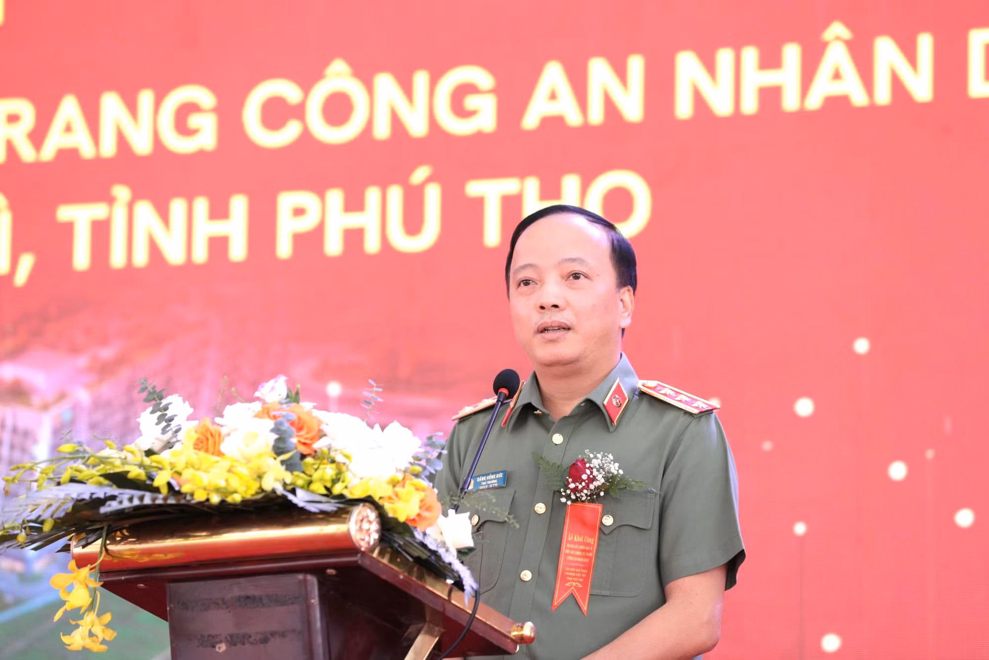 Phú Thọ khởi công khu nhà ở hơn 1.000 căn hộ cho lực lượng công an