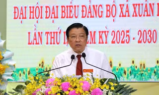 Trưởng ban Nội chính Trung ương dự Đại hội đảng bộ xã đầu tiên tại Đồng Nai sau sáp nhập