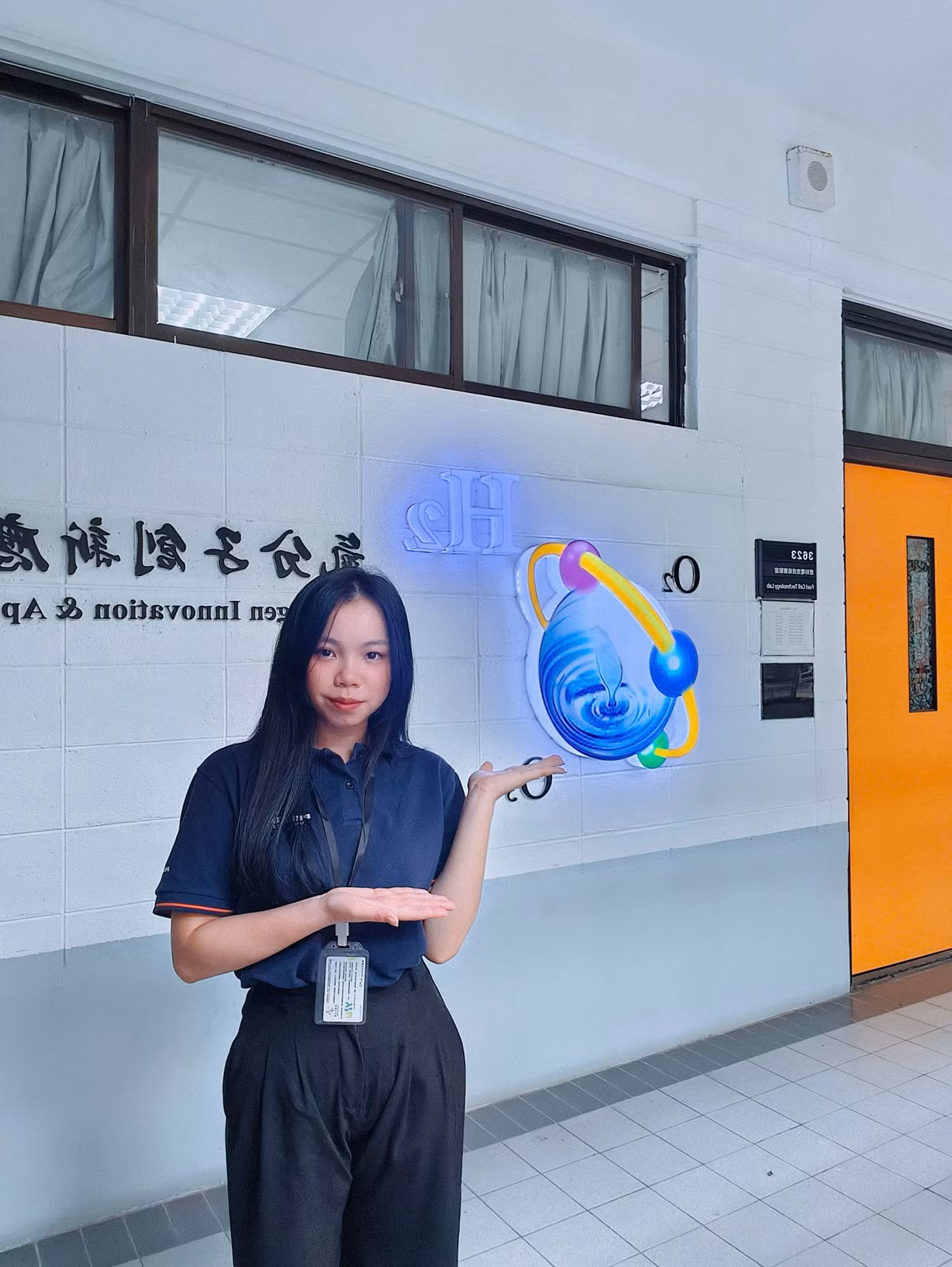 Vũ Hà trong thời gian tham gia Taiwan Experience Education Program (TEEP) tại Đài Loan (Trung Quốc).