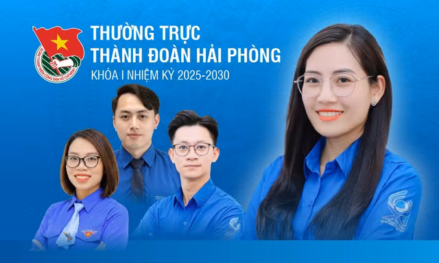 Thường trực Thành Đoàn Hải Phòng lần thứ I, nhiệm kỳ 2025-2030