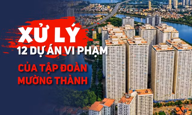 Xử lý 12 dự án vi phạm của Tập đoàn Mường Thành: Chủ đầu tư phải nộp và chi trả những khoản nào?