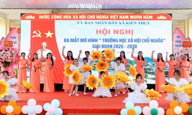 Hải Phòng ra mắt mô hình trường học xã hội chủ nghĩa 