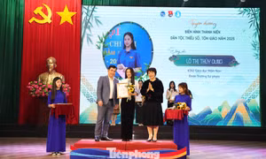 Tuyên dương sinh viên dân tộc thiểu số và tôn giáo tiêu biểu năm 2025