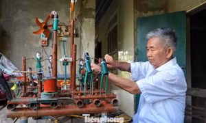 Mô hình tái hiện chiến trường Ngã ba Đồng Lộc của cựu binh 83 tuổi