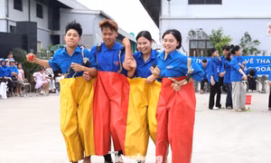 Thanh niên Nghệ An ‘cháy hết mình’ trong Ngày đoàn viên