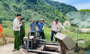 Hiện trường nơi xảy ra vụ việc.