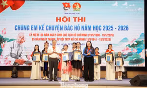 Những câu chuyện về Bác Hồ lan tỏa từ trái tim thiếu nhi xứ Nghệ