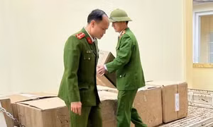Tiêu hủy hơn 7.000 hộp thuốc không rõ nguồn gốc