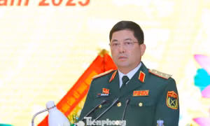 Thượng tướng Nguyễn Hồng Thái dự Đại hội Đại biểu Đảng bộ Quân khu 4