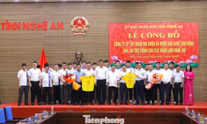 Sông Lam Nghệ An có nhà tài trợ mới