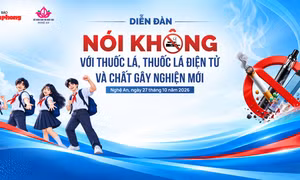 Ý nghĩa diễn đàn ‘Nói không với thuốc lá, thuốc lá điện tử và chất gây nghiện mới’
