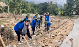Mùa hè xanh khó quên của nhóm sinh viên mắc kẹt trong tâm lũ