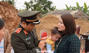 Bộ Công an xây nhà ở, nhà ăn cho đối tượng yếu thế ở Nghệ An