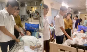 Cô giáo lao ra cứu học sinh 2 tuổi, phải cắt cụt cẳng chân