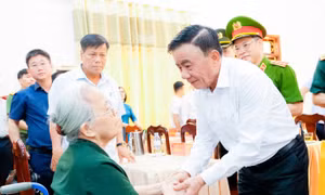 Hoạt động tri ân của Thường trực Ban Bí thư Trần Cẩm Tú tại Nghệ An