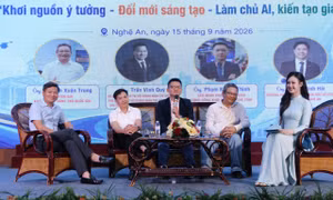 Truyền lửa khởi nghiệp, làm chủ AI để sinh viên kiến tạo giá trị
