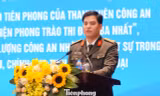 Thanh niên Công an tiên phong thực hiện phong trào thi đua 'Ba nhất'
