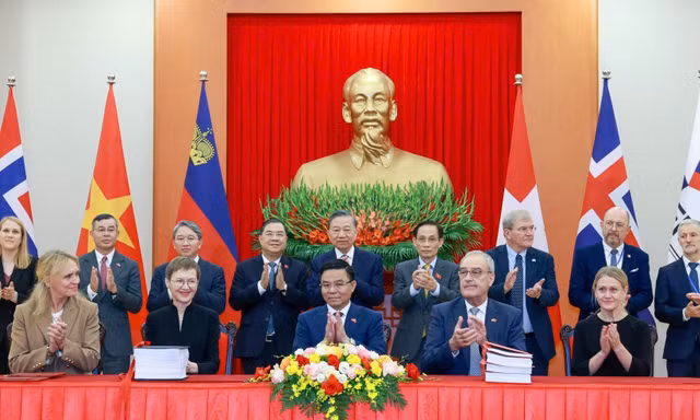 Việt Nam - EFTA chính thức ký Hiệp định thương mại tự do 