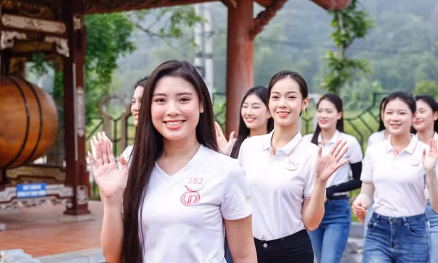 Từ Vị Xuyên đến Tân Trào, thí sinh Hoa hậu Việt Nam thêm trân trọng giá trị hòa bình