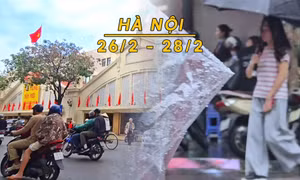 Hà Nội sắp hết mưa ẩm gia tăng nắng, nhiệt