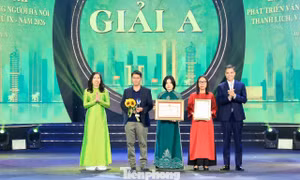 Báo Tiền Phong đoạt giải A Giải Báo chí Văn hóa Hà Nội 2026