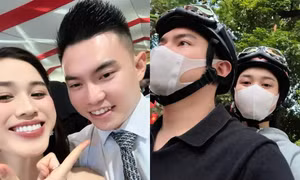 Hoa hậu Đỗ Thị Hà hé lộ biệt danh dành cho ông xã, chuẩn "cặp đôi ngôn tình"