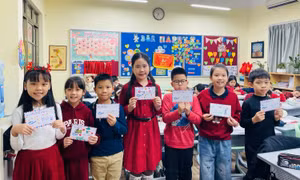 Yêu thương gửi đảo xa: Bài học về lòng biết ơn của tween Tiểu học Đoàn Thị Điểm