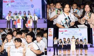 "Chiến thần Ngữ Văn" Đinh Hằng "đổ bộ" sân trường: Giỏi Văn trong thời đại AI cần bí kíp gì?