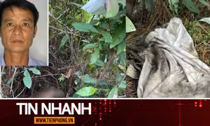 TIN NHANH: Vật chứng trong thi thể nam giới trên núi Thiên Nhẫn có liên quan đến nghi phạm giết người