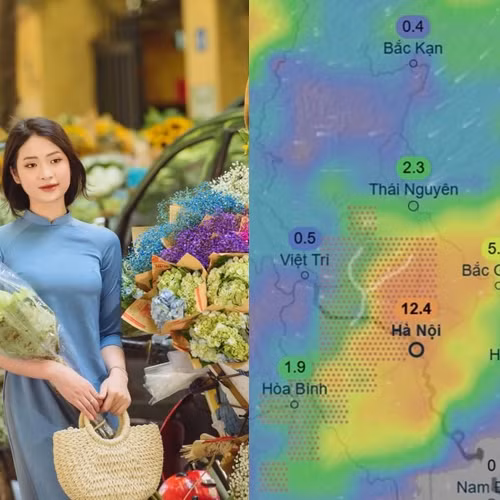 Thủ đô Hà Nội giảm nhiệt vào giữa tuần do ảnh hưởng từ không khí lạnh