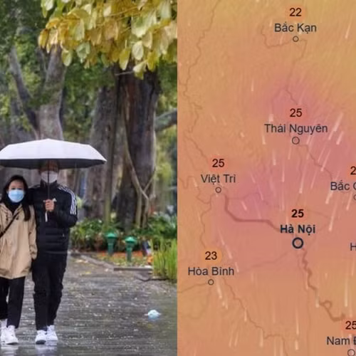Hà Nội sắp đón 2 đợt không khí lạnh, nhiệt độ giảm còn bao nhiêu?