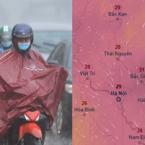 Sau chuỗi ngày oi nóng, Hà Nội bắt đầu giảm nhiệt trong những ngày tới 