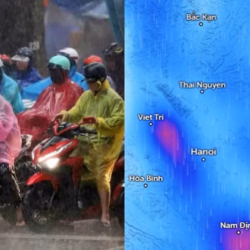 Dự báo Hà Nội có khả năng mưa to trong ngày 19/8, đợt mưa sẽ kéo dài