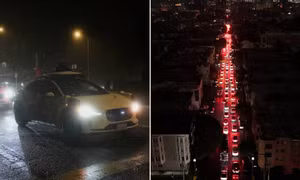 Mất điện ở một thành phố tại Mỹ, nhiều xe taxi tự lái bất động giữa đường